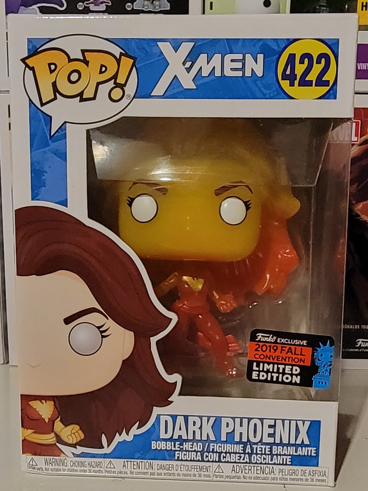 Funko Pop! X-Men Dark Phoenix #422 2019 Fall Con Exclusive Limited Ed. Marvel