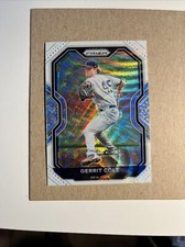 2021 Panini Prizm - Gerrit Cole #77 White Wave Prizm