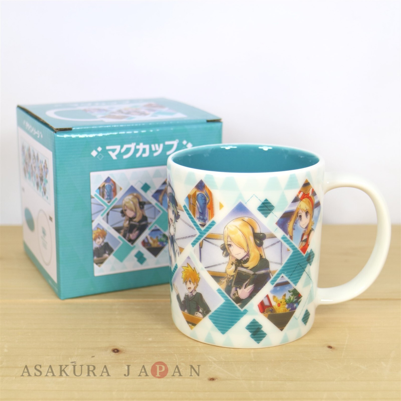 Pokemon Center Original Pokemon TRAINERS Salon!! Ceramic Mug