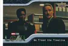 #89 WE FREED TIMELINE 2023 Upper Deck Marvel Loki MOBIUS HUNTER B-15