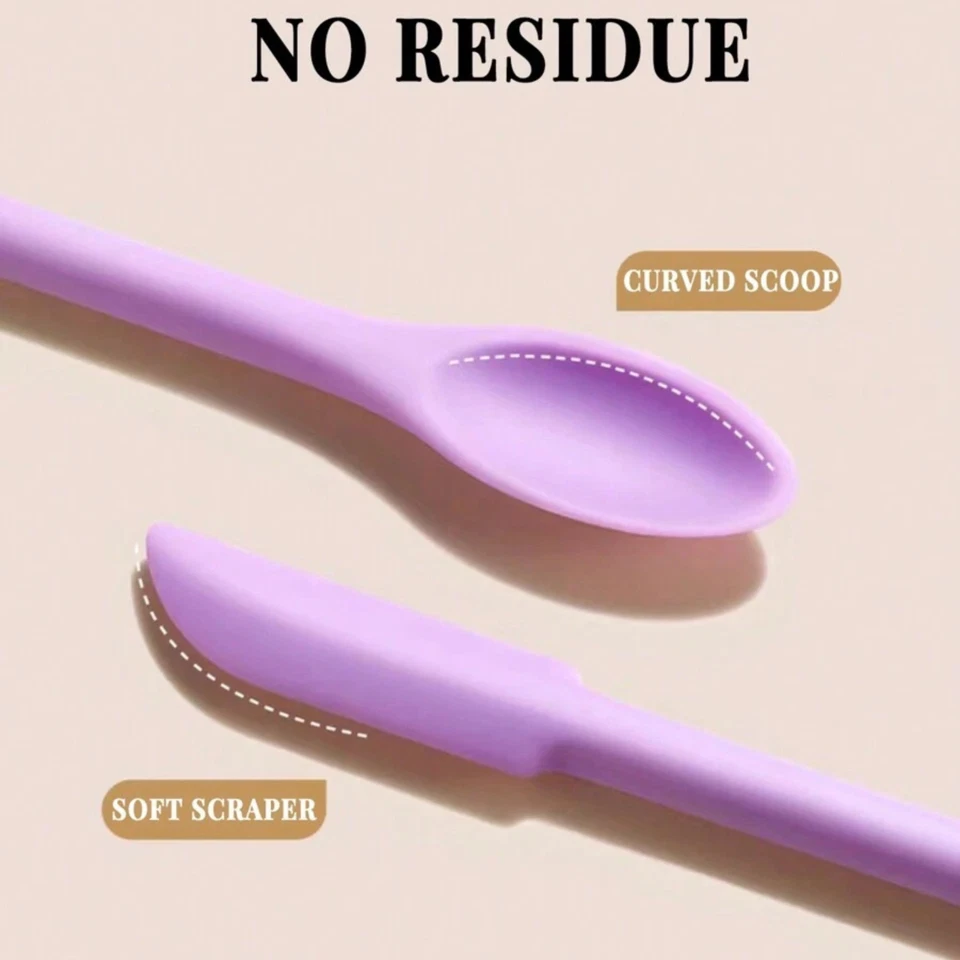 3pcs Silicone Scraper Set - Foundation Spatula & Shower Gel Empty Bottle Scraper - Image 4 of 4