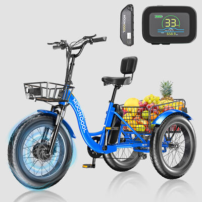 fat tire trike 3score electric tricycle