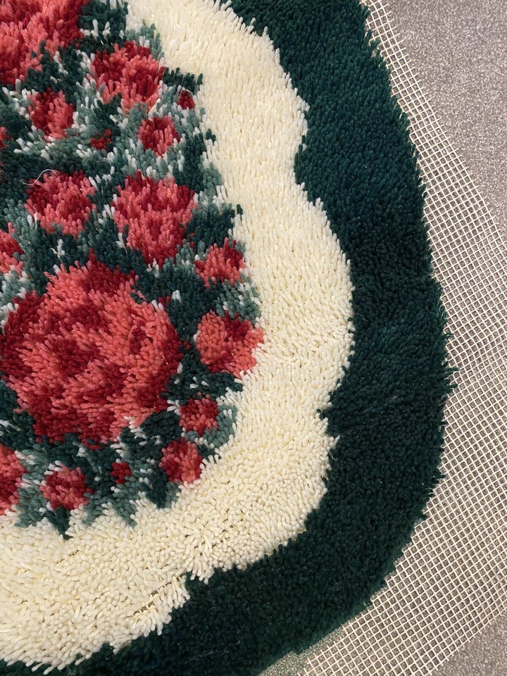 Latch Hook Rug Vintage Design eBay