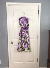 women fit and flare floral dress