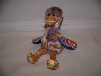 Beanie Babies Ty Dinky the Duck Retired Mint