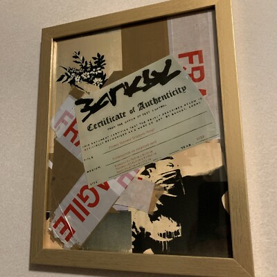 Banksy Gross Domestic Product GDP box souvenir
