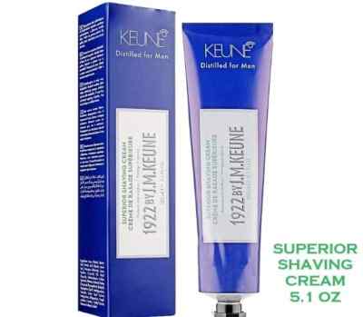 1922 by J.M. Keune Men's Superior Shaving Cream 5.1 oz New