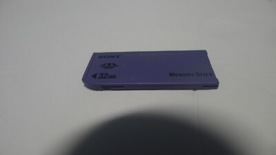 Genuine Sony 32MB excellent Memory Stick Card MSA-32A NON-PRO NON-MagicGate