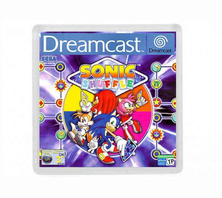 Sonic Shuffle Sega Dreamcast The Fridge Magnet Aimant Frigo