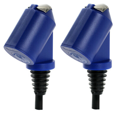 Bottle Master 2 cl Blue 2 Piece Pourer Dispenser Portioner Dispenser 20 ml