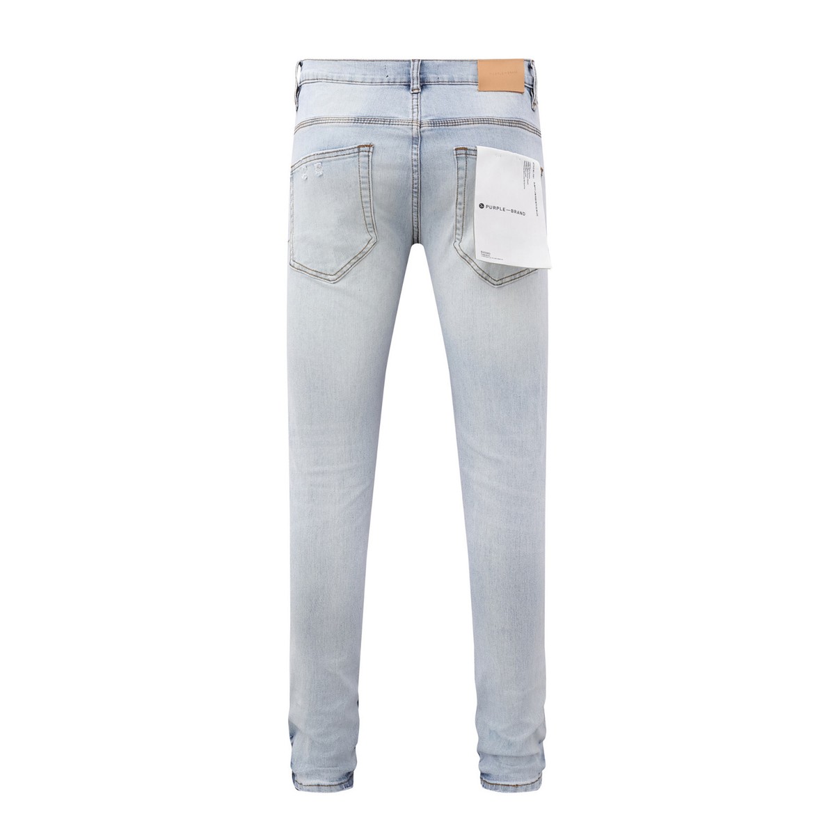 Look Total Denim Moda Jeans Uomo 2022 Fashion Purple Brand Men's