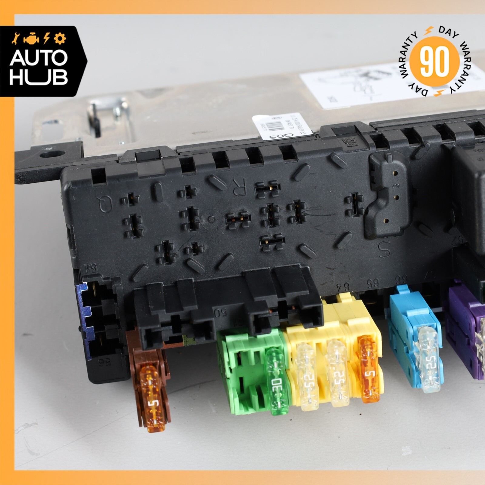 03-12 Mercedes R230 SL500 SL55 AMG Rear SAM Fuse Box Relay Module OEM