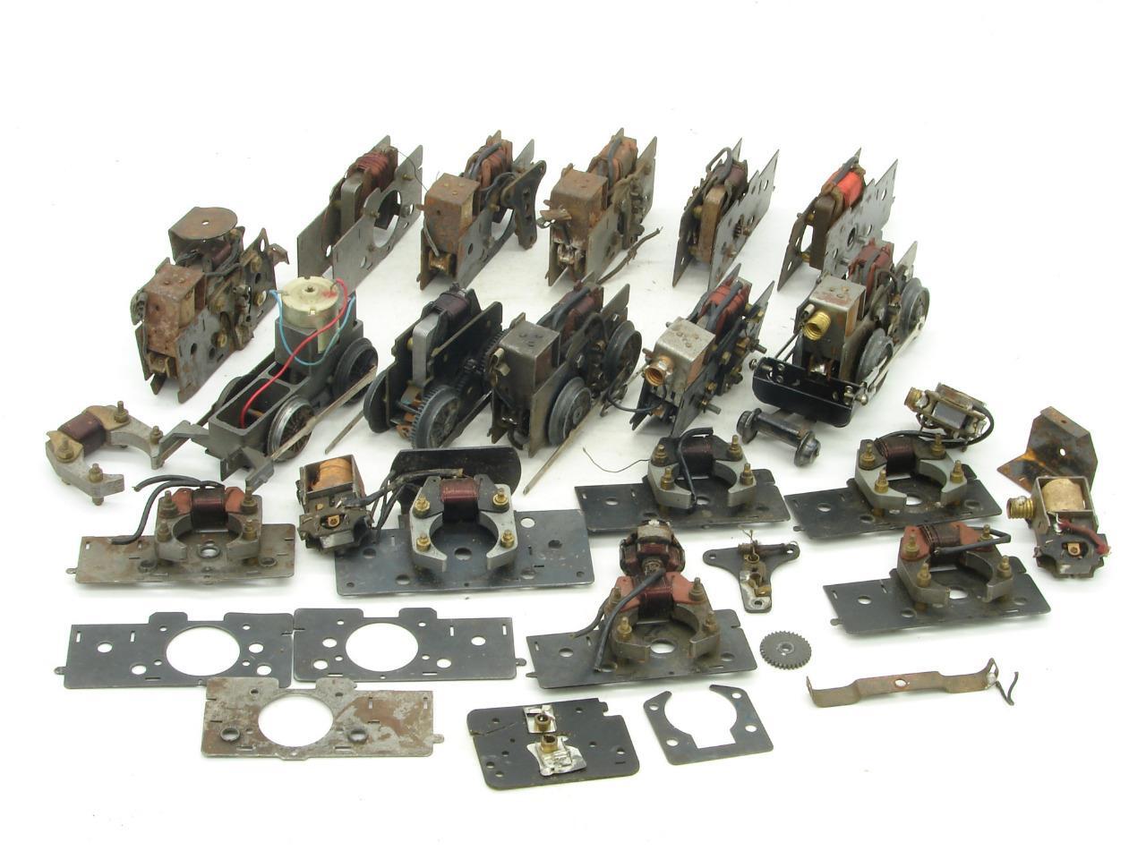 Marx O Gauge Pre and Postwar Motor Lot for Parts or Repair