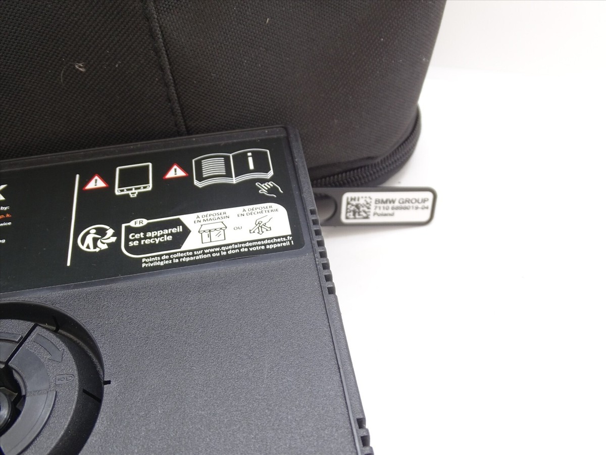Genuine BMW Mini Tyre Puncture Repair Kit - Pump Inflator Sealant Set Bag - 04.2028