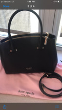 Kate Spade Sydney Double Zip Satchel in Black