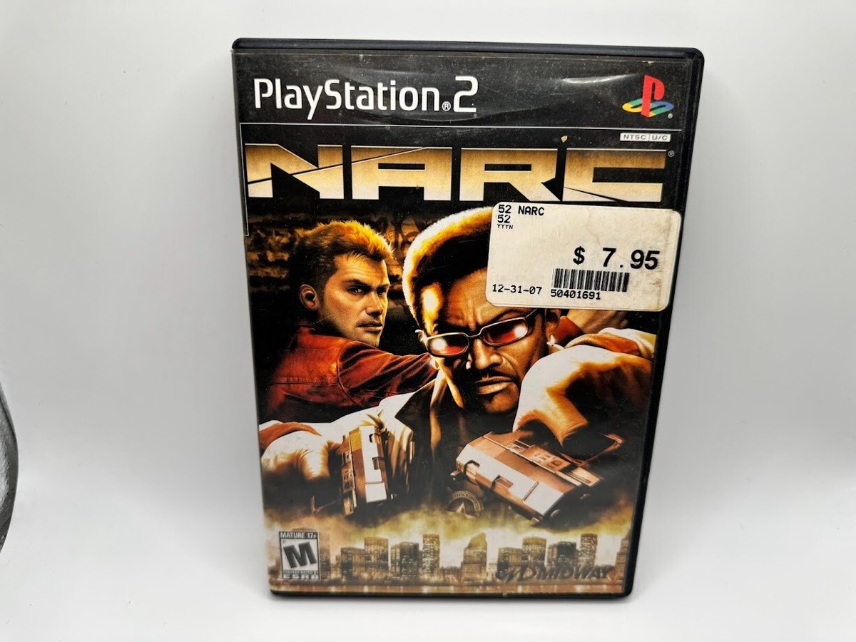 ps2ソフト NARC ナーク　北米版　海外版 NARC for Sony PlayStation 2 (PS2) | TVGC