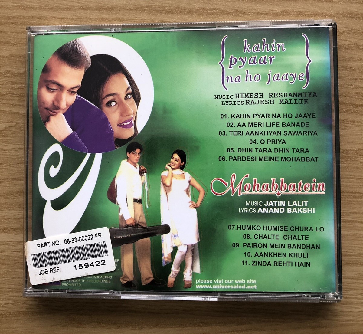 Humko Humise Chura Lo Audio Songs Of Mohabbatein Mohabbatein New - Main Image