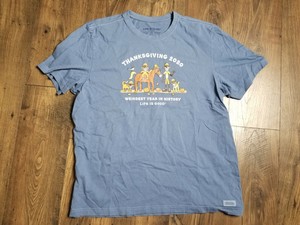 life is good thanksgiving shirt