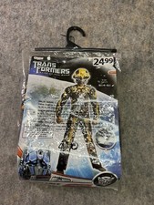 Transformers Dark of the Moon Bumblebee Deluxe Costume Small 4-6 Halloween