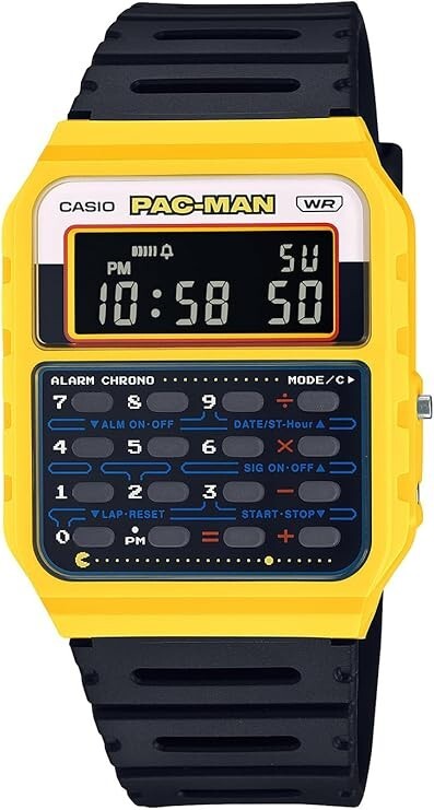 Casio Classic CA-53WPC-1BJR Men's Watch PAC-MAN Collaboration