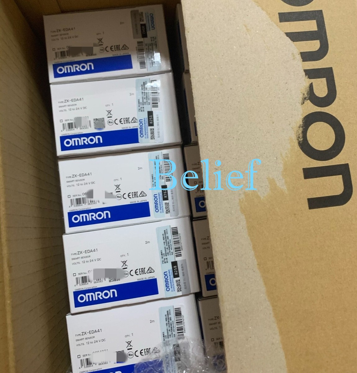 fedex 1pc Omron ZX-EDA41 Brand new Intelligent Sensor Fast