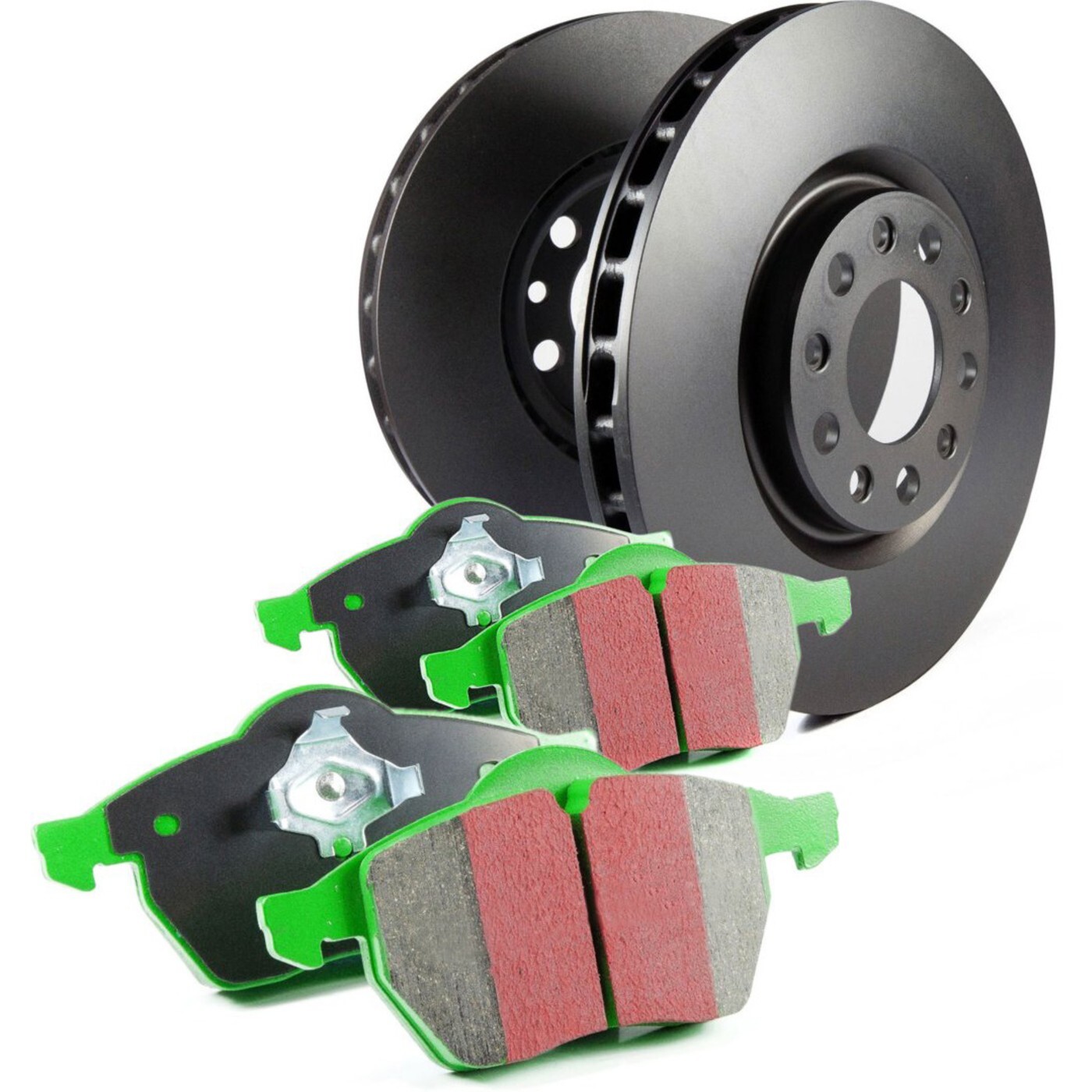 EBC S11KR1238 2-Wheel Set Brake Disc and Pad Kits Rear for Toyota Corolla CT200h