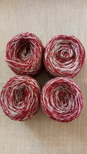 Lot de 4 Pelotes fantaisie effet bouclettes (265g)