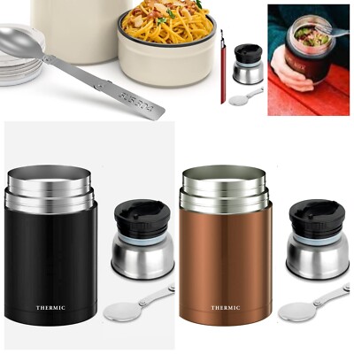 FOOD FLASK STAINLESS STEEL KEEP FOOD WARM AND COLD TOP QUALITY