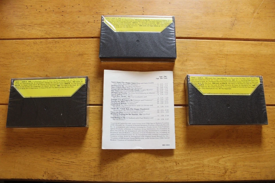 READERS DIGEST REMEMBERING THE 50s CASSETTE LOT [NEW SEALED] RARE SET - Image 4 of 4