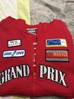 Grand Prix Kids Jacket Zip-Up Hoodie Red Vintage Embroidered Patch Monaco Race — photo 3