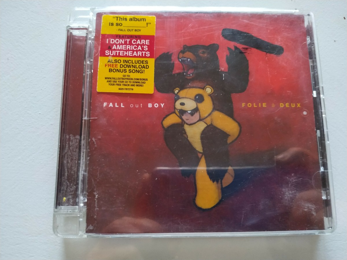 激レア　未開封　FALL OUT BOY FOLIE a DEUX CD FALL OUT BOY FOLIE A DEUX CD ISLAND NEW METAL ESP Am | eBay