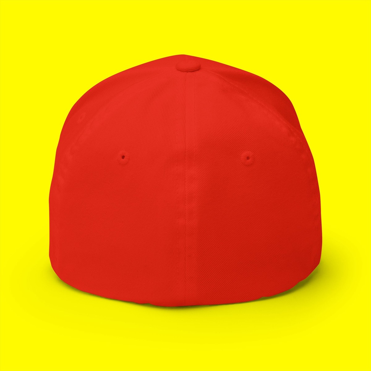 Embroidered Butcher Vanity Red Cap, Synthesizer Meat Hat, YI