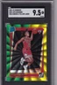 2021-22 Panini Donruss Basketball Ayo Dosunmu RC Grenn Yellow Laser SGC 9.5