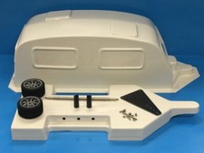 Large Caravan KIT Banger Racing , body and Chassis , Axle Spacers and Tow Hitch