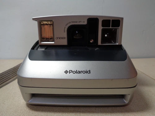 Polaroid One600 Folding Instant Camera instax 90s Vintage Untested
