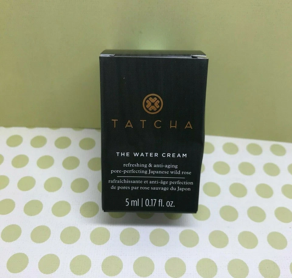 TATCHA The Water Cream (Refrescante e Antienvelhecimento)(5ml/0,17fl oz) NOVO NA CAIXA! - Imagem 2 de 4