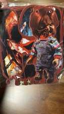 2 Sets of Horror Movie Party Decoration Birthday Party Supplies 56 Pieces Each