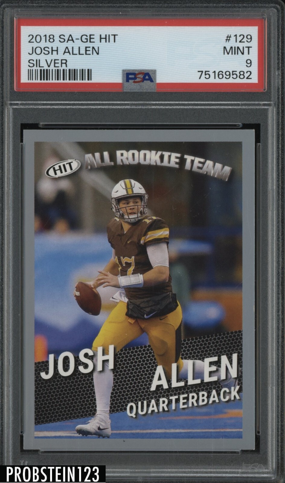Josh Allen SA-GE Hit #129 Silver