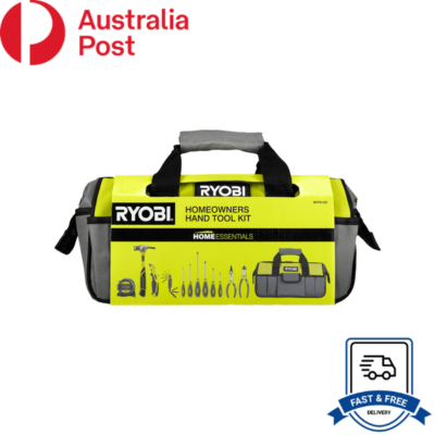 Ryobi Homeowners Hand Tool RHTKHO Kit, 12 Essential Handyman Home