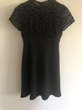 Donna Ricco Size 8 Little Black Dress Holiday Wedding Guest