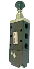 Parker 529411000 5/2 Way 1/4 Push-Button Spring Return Pneumatic Control Valve