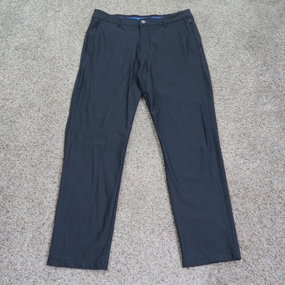 Twillory Pants Mens 33 Black Chino Tailored Technical Performance Stretch 33x30