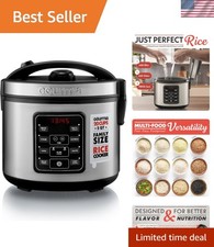 Rice Cooker   5 Qt Capacity, 20 Cup Cooked, 1...