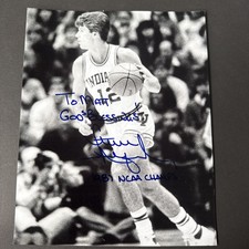 STEVE ALFORD SIGNED AUTOGRAPHED 8x10 PHOTO INDIANA HOOSIERS LEGEND**READ**