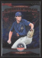 2026 Prizm Stars & Stripes #4 Gabe Gaeckle Fireworks