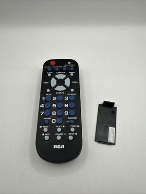 RCA 4-Device (DVD Satellite-Cable VCR TV) Universal Remote Control RCR504BE