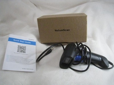 NetumScan Wired Handheld USB 1D Barcode Scanner NSL3 - NEW - Open Box