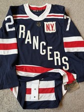 Adidas Authentic Mcdonagh Signed New York Rangers 2018 Winter Classic Jersey 52