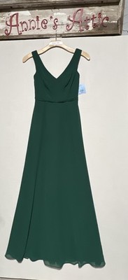 NWT Juniper Green Bridesmaid Dress David's Bridal, Vneck Maxi Sleeveless, Sz 2 | eBay NWT Juniper Green Bridesmaid Dress David's Bridal, Vneck Maxi Sleeveless, Sz 2 | eBay