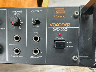 Roland SVC-350 ヴォコーダー ボコーダー ラック付き Roland SVC-350 Analog Vocoder Rack Mount Voice / Guitar
